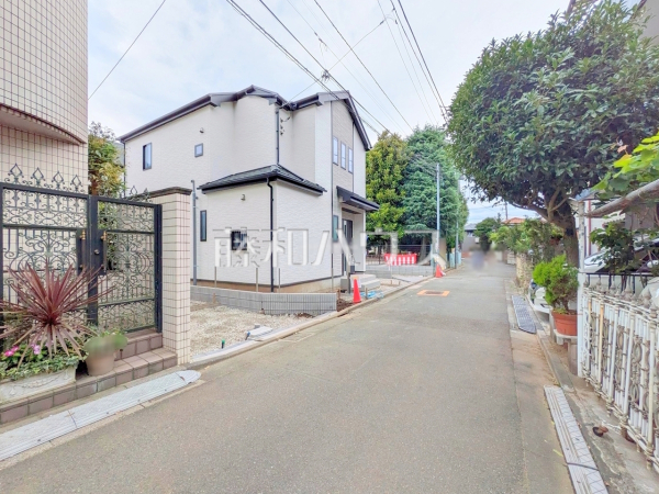 接道状況および現場風景　【練馬区大泉町５丁目】