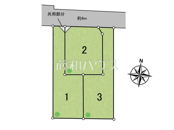 全体区画図　【練馬区大泉町５丁目】