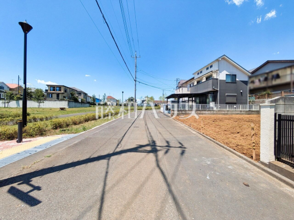 接道状況および現場風景　【東久留米市中央町３丁目】