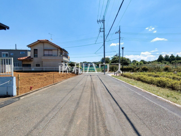 接道状況および現場風景　【東久留米市中央町３丁目】