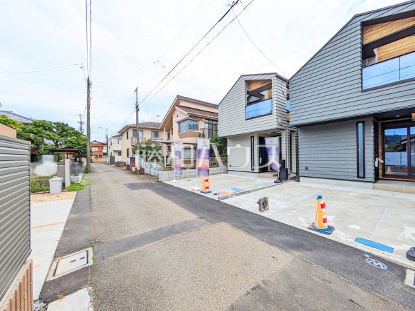 接道状況および現場風景　【国分寺市東元町１丁目】