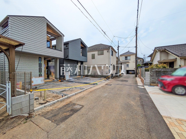 接道状況および現場風景　【国分寺市東元町１丁目】