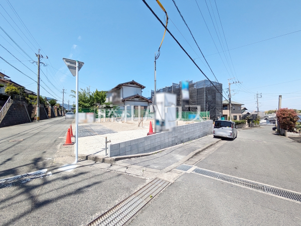 接道状況および現場風景　【福岡市早良区野芥６丁目】
