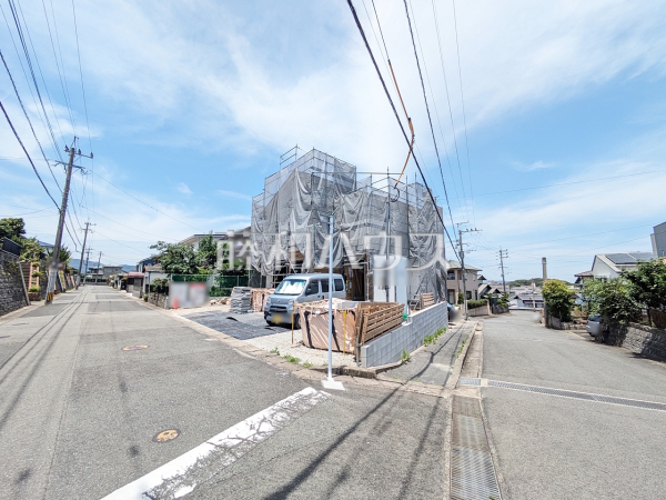 接道状況および現場風景　【福岡市早良区野芥６丁目】