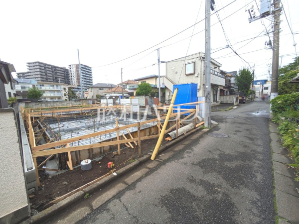 接道状況および現場風景　【東村山市萩山町３丁目】