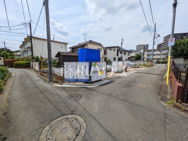 接道状況および現場風景　【東村山市萩山町３丁目】