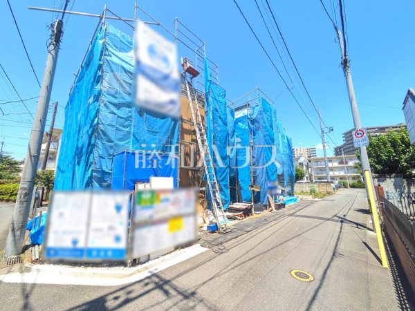 接道状況および現場風景　【東村山市萩山町３丁目】