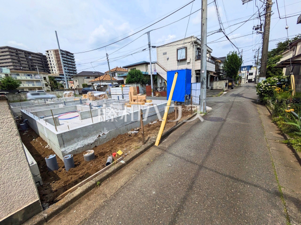 接道状況および現場風景　【東村山市萩山町３丁目】