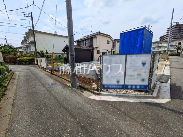 接道状況および現場風景　【東村山市萩山町３丁目】