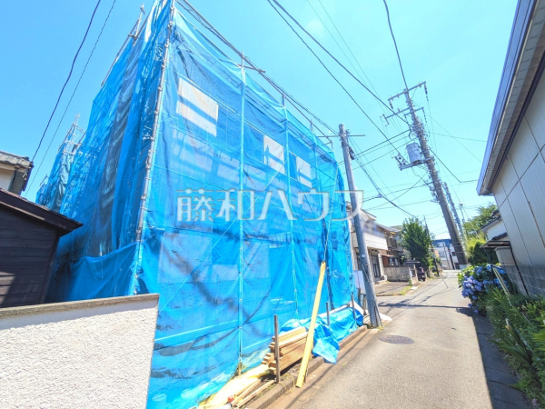 接道状況および現場風景　【東村山市萩山町３丁目】