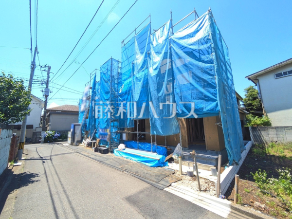 接道状況および現場風景　【東村山市萩山町３丁目】