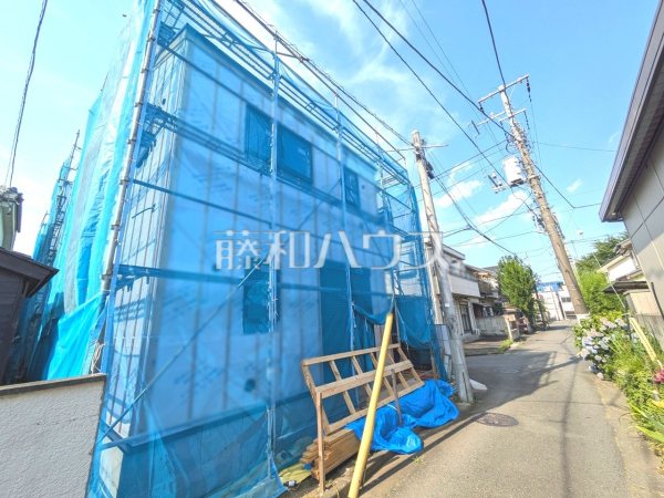 接道状況および現場風景　【東村山市萩山町３丁目】
