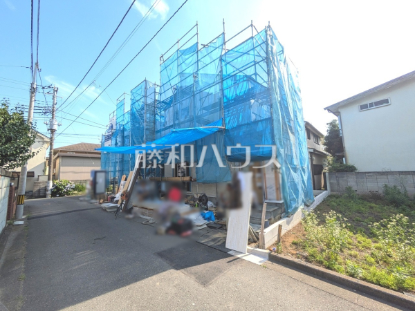 接道状況および現場風景　【東村山市萩山町３丁目】