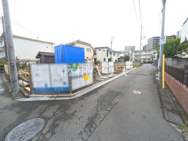 接道状況および現場風景　【東村山市萩山町３丁目】