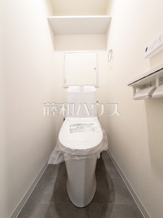 ≪トイレ≫きれいでさわやか、ウォシュレット付きトイレ　【クレール府中】
