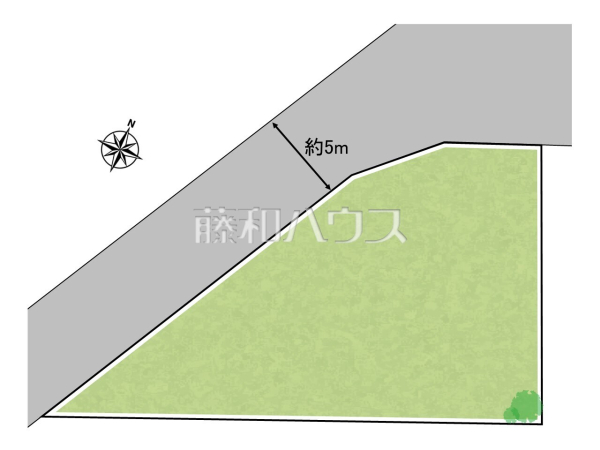 全体区画図　【八王子市めじろ台１丁目】