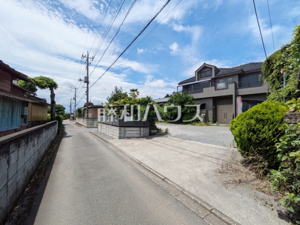 接道状況および現場風景　【武蔵村山市三ツ木５丁目】
