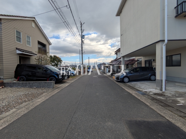 接道状況および現場風景　【春日井市出川町７丁目】