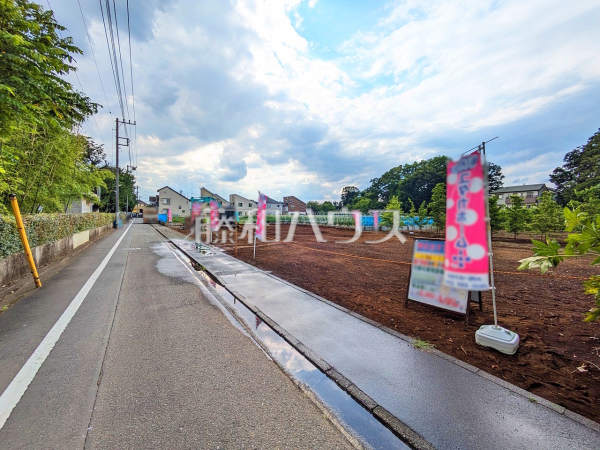 接道状況および現場風景　【立川市幸町５丁目】