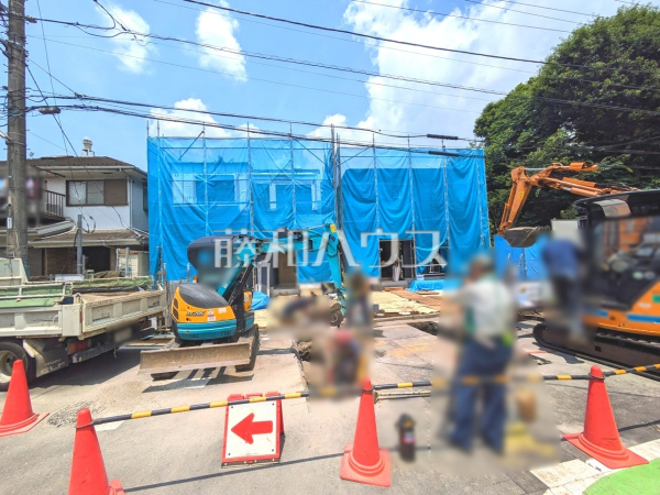 現場風景　【所沢市東所沢４丁目】
