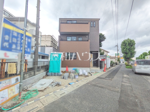 接道状況および現場風景　【志木市柏町５丁目】