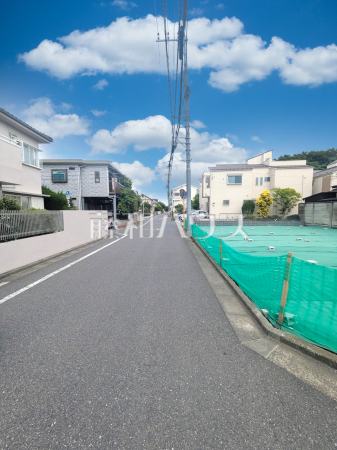 接道状況および現場風景　【練馬区立野町】