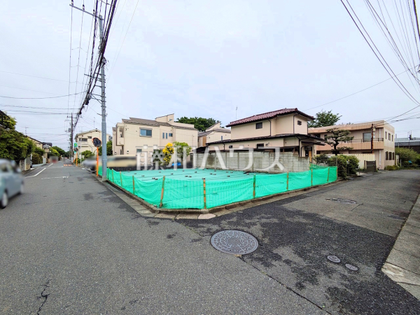 接道状況および現場風景　【練馬区立野町】