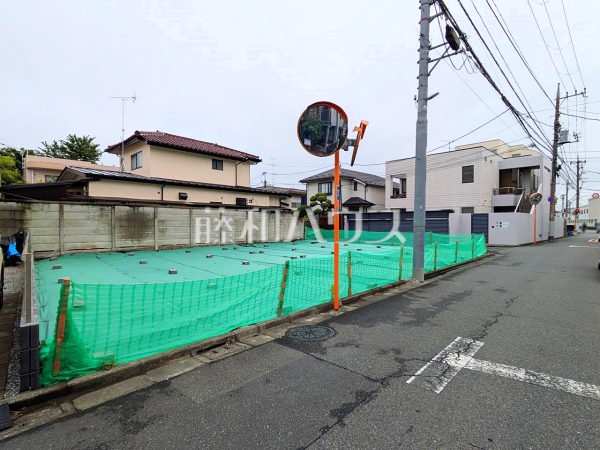 接道状況および現場風景　【練馬区立野町】