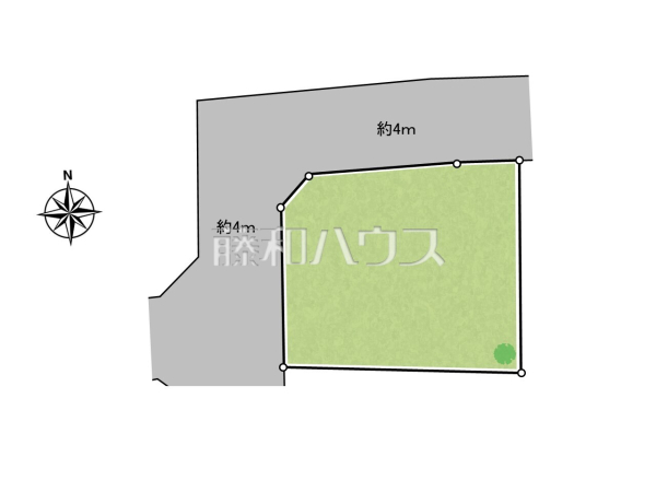 全体区画図　【練馬区土支田３丁目】