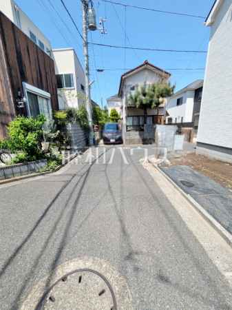接道状況および現場風景　【練馬区土支田３丁目】