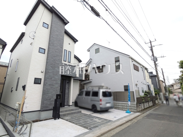 接道状況および現場風景　【武蔵野市吉祥寺北町５丁目】