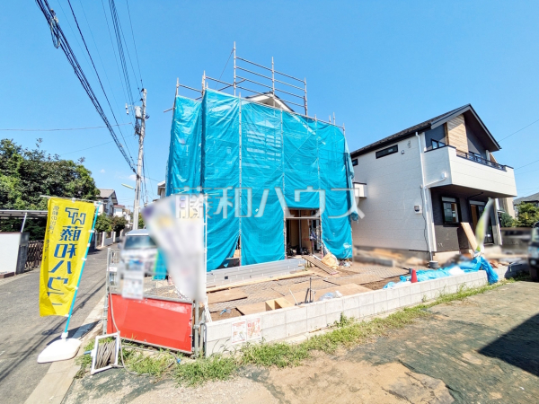 ≪現場風景≫小田急小田原線「喜多見」駅 徒歩9分☆全2棟の新築分譲住宅が誕生します！【世田谷区喜多見９丁目】