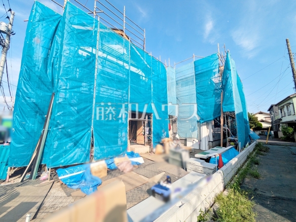 ≪現場風景≫食洗器・床暖房・浴室暖房乾燥機など生活を豊かにする設備が充実した新築分譲住宅です☆【世田谷区喜多見９丁目】