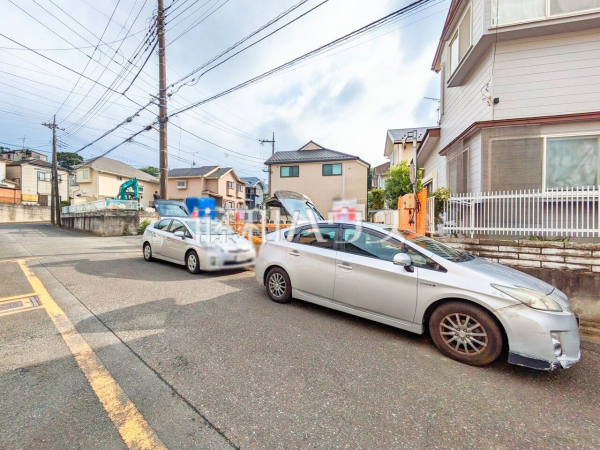 接道状況および現場風景　【清瀬市中里６丁目】 平日のご案内も可能です。まずはお気軽にお問合せ下さいませ。 