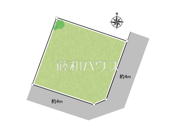 全体区画図　【府中市新町１丁目】