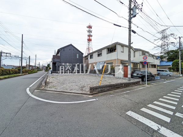 接道状況および現場風景　【小平市栄町１丁目】