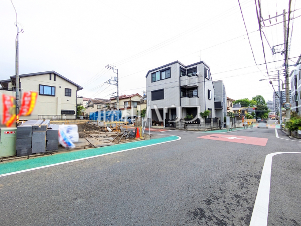 接道状況および現場風景　【八王子市台町４丁目】
