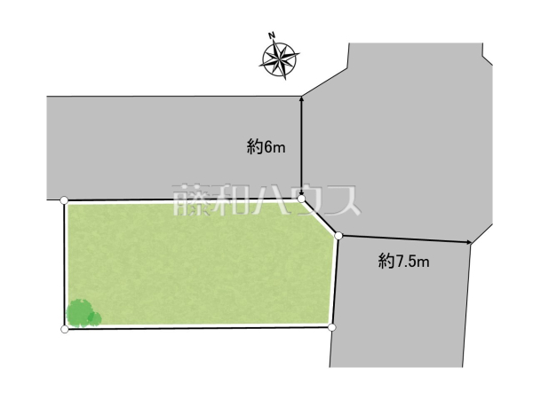 全体区画図　【八王子市台町４丁目】