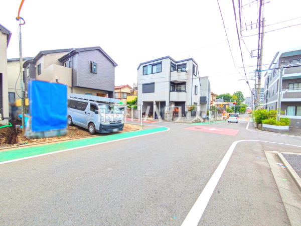 接道状況および現場風景　【八王子市台町４丁目】