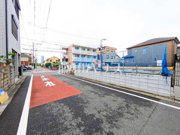 接道状況および現場風景　【八王子市台町４丁目】