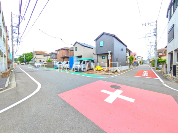 接道状況および現場風景　【八王子市台町４丁目】