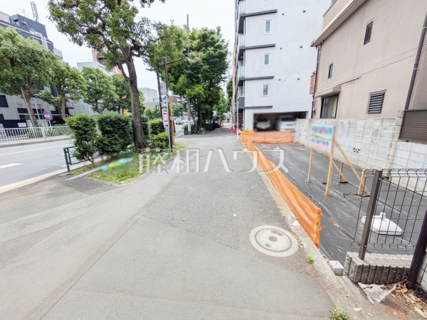 接道状況および現場風景　【中野区野方６丁目】