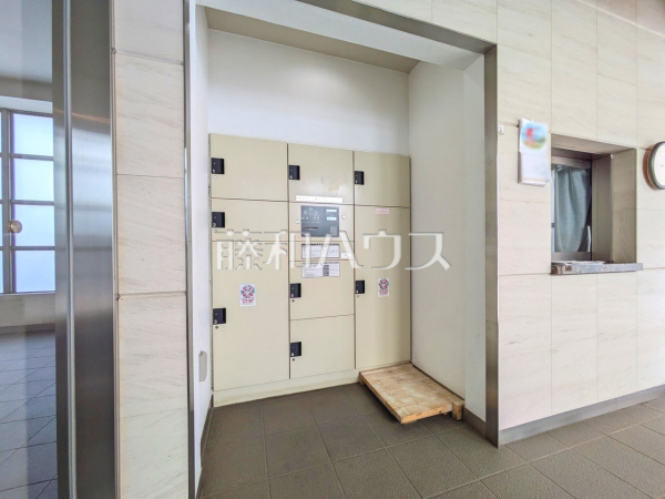 宅配ボックス　【プライムスクエアー立川】
宅配ボックス付きなので、安心して荷物を受け取ることができます。　