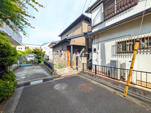 接道状況および現場風景　【八王子市高倉町】