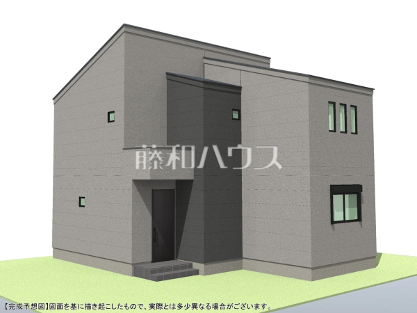 完成予想図（外観）　【所沢市狭山ケ丘２丁目】