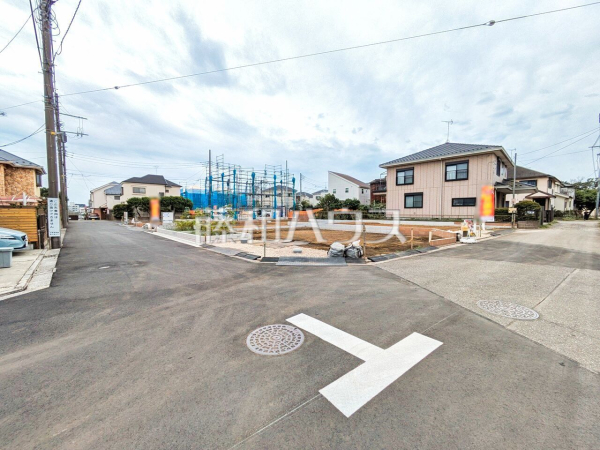 接道状況および現場風景　【東久留米市氷川台１丁目】