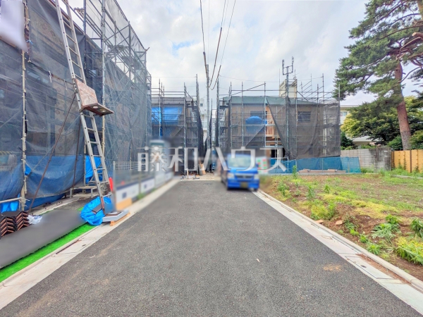接道状況および現場風景　【練馬区大泉学園町７丁目】