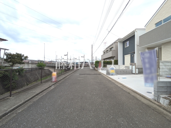 接道状況および現場風景　【所沢市大字山口】