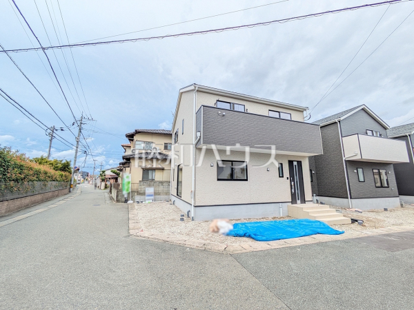 接道状況および現場風景　【福岡市南区曰佐３丁目】