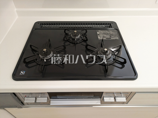 2号棟　キッチンコンロ・グリル　【福岡市南区曰佐３丁目】